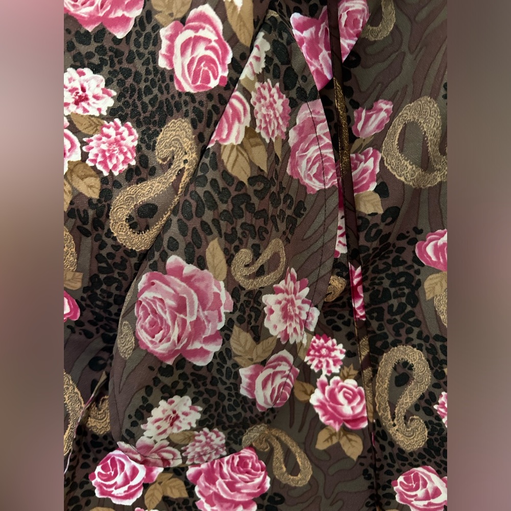 Cabernet Long Robe Size L - Picture 4 of 5